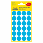 Kleebisetiketid AVERY ZWECKFORM 18 mm, sinised