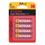 Patarei KODAK SUPER HEAVY DUTY AA 4-pakk
