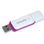 USB-v&auml;lkm&auml;lu PHILIPS FM64FD75B 64 GB, lilla/valge