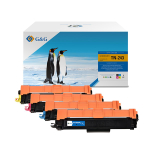 Tooner G&G TN243CMYK &uuml;hilduv Brother printeritele