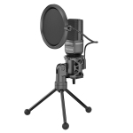 Voogedastuse mikrofon MARVO MIC-03, must
