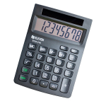 Kalkulaator ELEVEN ECO210 8-kohaline, must