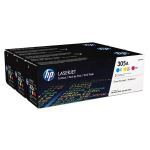 Toonerikomplekt HP 305A 3-pakk, ts&uuml;aan/magenta/kollane
