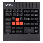 M&auml;nguklaviatuur A4TECH X7 G100, must