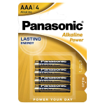 Patarei PANASONIC AAA leeliseline, 4 tk