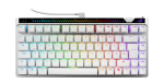 M&auml;nguklaviatuur ASUS ROG FALCHION ACE 75 HE 75%, valge