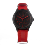 K&auml;ekell TIMEX TW2V10900LG meeste 41mm, must/punane