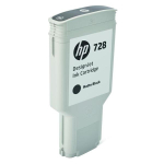 Tindikassett HP 728 matt must, 300ml