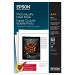 Fotopaber EPSON PHOTO QUALITY A4 matt, valge