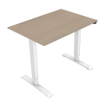 Elektriliselt reguleeritav t&ouml;&ouml;laud ERGO 75x140 cm, valge