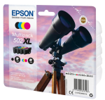 Tindikassettide komplekt EPSON 502XL mitmikpakend, must/ts&uuml;aan/magenta/kollane