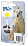 Tindikassett EPSON 26 (T2614), kollane