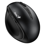 Ergonoomiline juhtmevaba hiir GENIUS ERGO 8300S, must