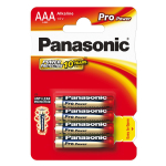 Patarei PANASONIC AAA leeliseline, 4 tk