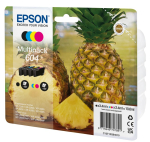 Tindikassettide komplekt EPSON 604 mitmikpakend, must/ts&uuml;aan/magenta/kollane