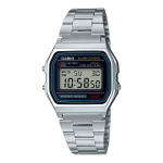 K&auml;ekell CASIO A-158WA-1DF 37,5 mm, hall