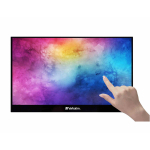 Monitor VERBATIM PMT-17 17,3" kaasaskantav puuteekraan, must