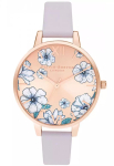 K&auml;ekell OLIVIA BURTON OB16AN03 34 mm, roosa/lilla