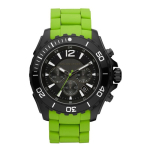 K&auml;ekell MICHAEL KORS MK8236 47mm, must/roheline
