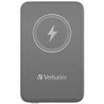 Akupank VERBATIM 10000mAh juhtmevaba laadimisega, hall