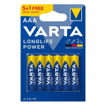Patarei VARTA AAA 6-pakk