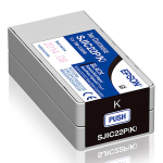Tindikassett EPSON C33S020601 SJIC22P(K), must