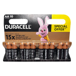 Patareid DURACELL BASIC AA, 10 tk