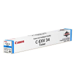 Tooner CANON C-EXV34 C, ts&uuml;aan