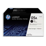 Originaaltooner HP 05A CE505D must, 2 tk