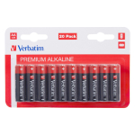 Patareid VERBATIM AA leelispatareid, 20 tk