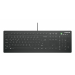 Klaviatuur ACTIVE KEY AK-C8112 vahetatava membraaniga, must
