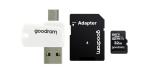 M&auml;lukaart GOODRAM M1A4 All in One 32 GB, must/valge