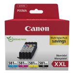 Tindikassettide komplekt CANON CLI-581 XXL CMYK 4-pakk