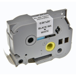 Kleepkirjalint G&G TZE-251 24mm, must/valge