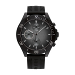 K&auml;ekell TOMMY HILFIGER 1791921 meestele 46 mm, must