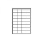 Kleebisetiketid LOGO 48.5x16.9 mm, valged