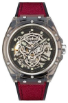 K&auml;ekell POLICE MAN PEWGR1592401 44MM, punane