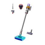 Pulgatolmuimeja DYSON V15S DETECT SUBMARINE 2-&uuml;hes, nikkel/kollane
