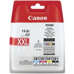 Tindikassettide komplekt CANON CLI-581XXL BK/C/M/Y MULTI