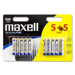 Patarei MAXELL AAA leeliseline 10-pakk