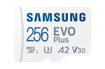 M&auml;lukaart SAMSUNG EVO PLUS 256 GB MicroSDXC, valge