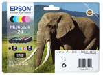 Tindikassettide mitmikpakend EPSON 24 CLARIA PHOTO HD 6-v&auml;rviline