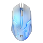 Juhtmega hiir DEFENDER CYBER MB-560L, valge