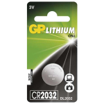 Liitiumpatareid GP CR2032, 1 tk