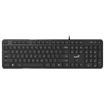Klaviatuur SLIMSTAR M200, must