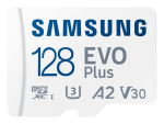 M&auml;lukaart SAMSUNG EVO PLUS 128 GB MicroSDXC, valge