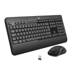 Klaviatuur LOGITECH MK540 ADVANCED juhtmevaba, must