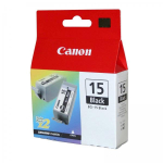 Tindikassett CANON BCI-15 BK must, 2 tk