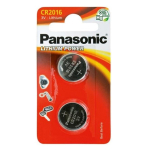 Patarei PANASONIC CR2016 2-pakk