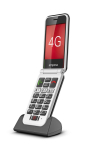 Seeniorite telefon EMPORIA SIMPLICITYglam 4G klapp, must